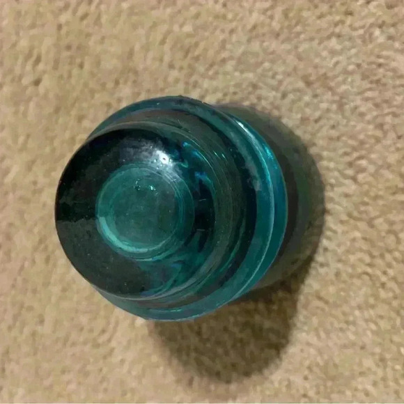 Blue And green Mix Hemingray- 42, Made In The Usa Insulator - Picture 6 of 12